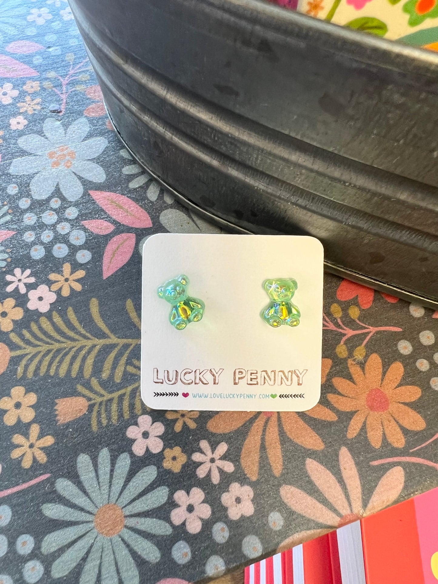 Gummy Bear Earring - 6 Colors