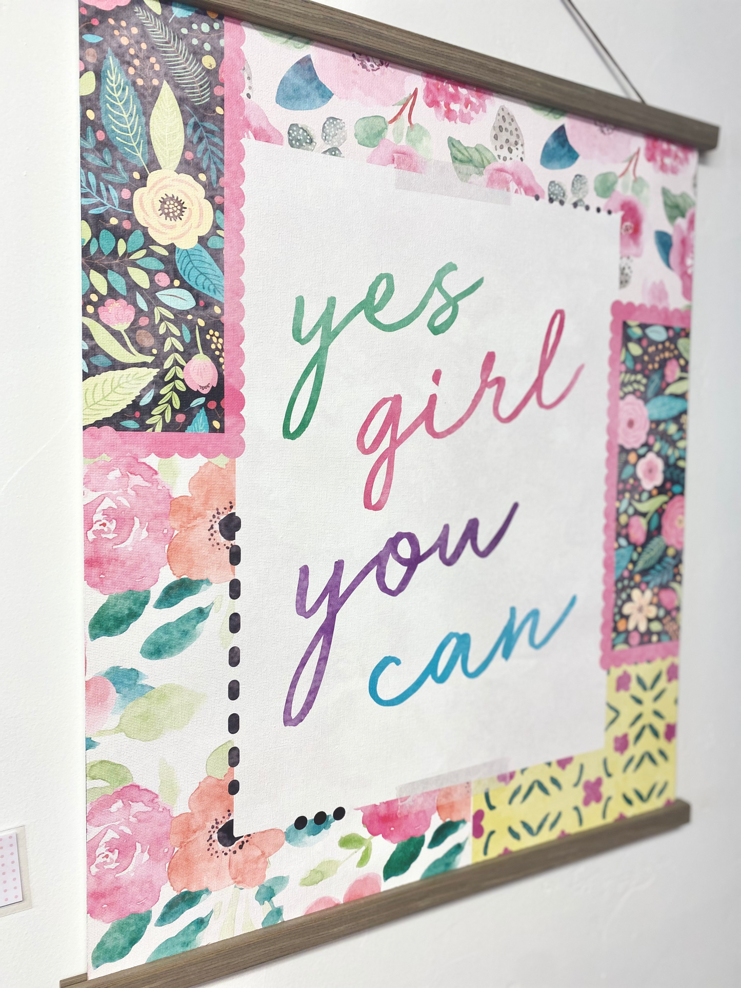 Yes Girl Wall Art