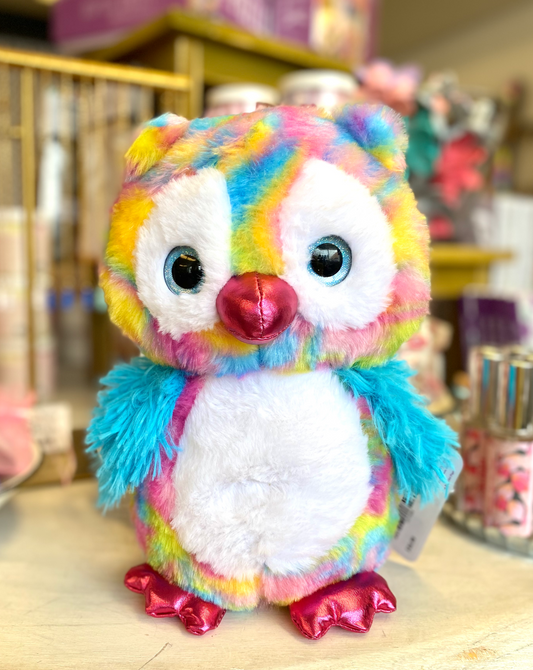 Stuffed Animal - Tie Dye Owl