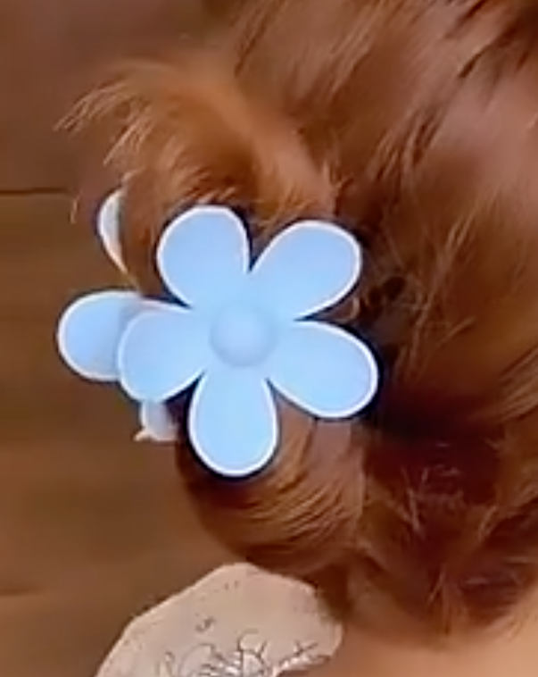 Flower Hair Clip - 10 Colors
