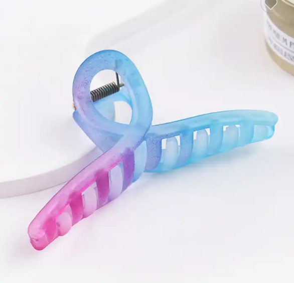 Neon Ombre Claw Clip - 4 Colors