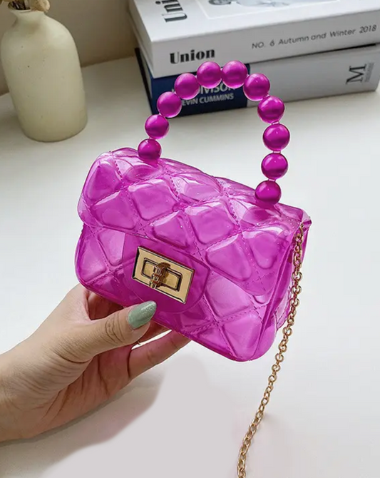 Clear Jelly Purse - 3 Colors