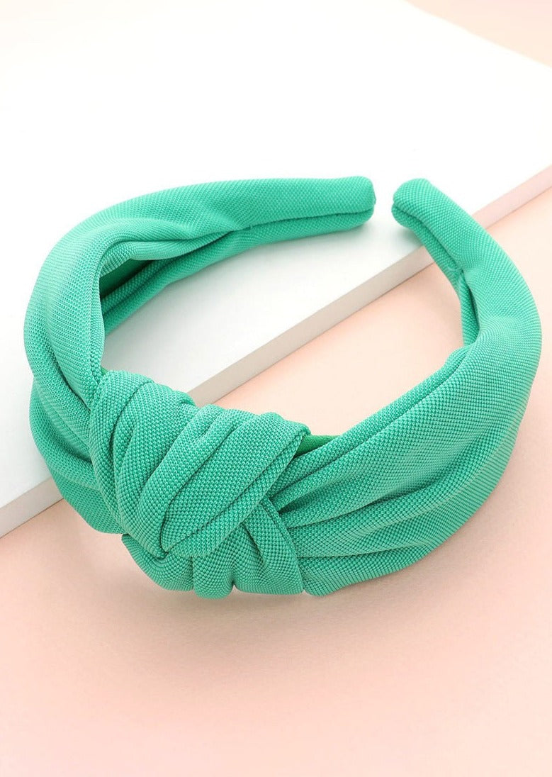 Solid Knot Headband - 3 Colors