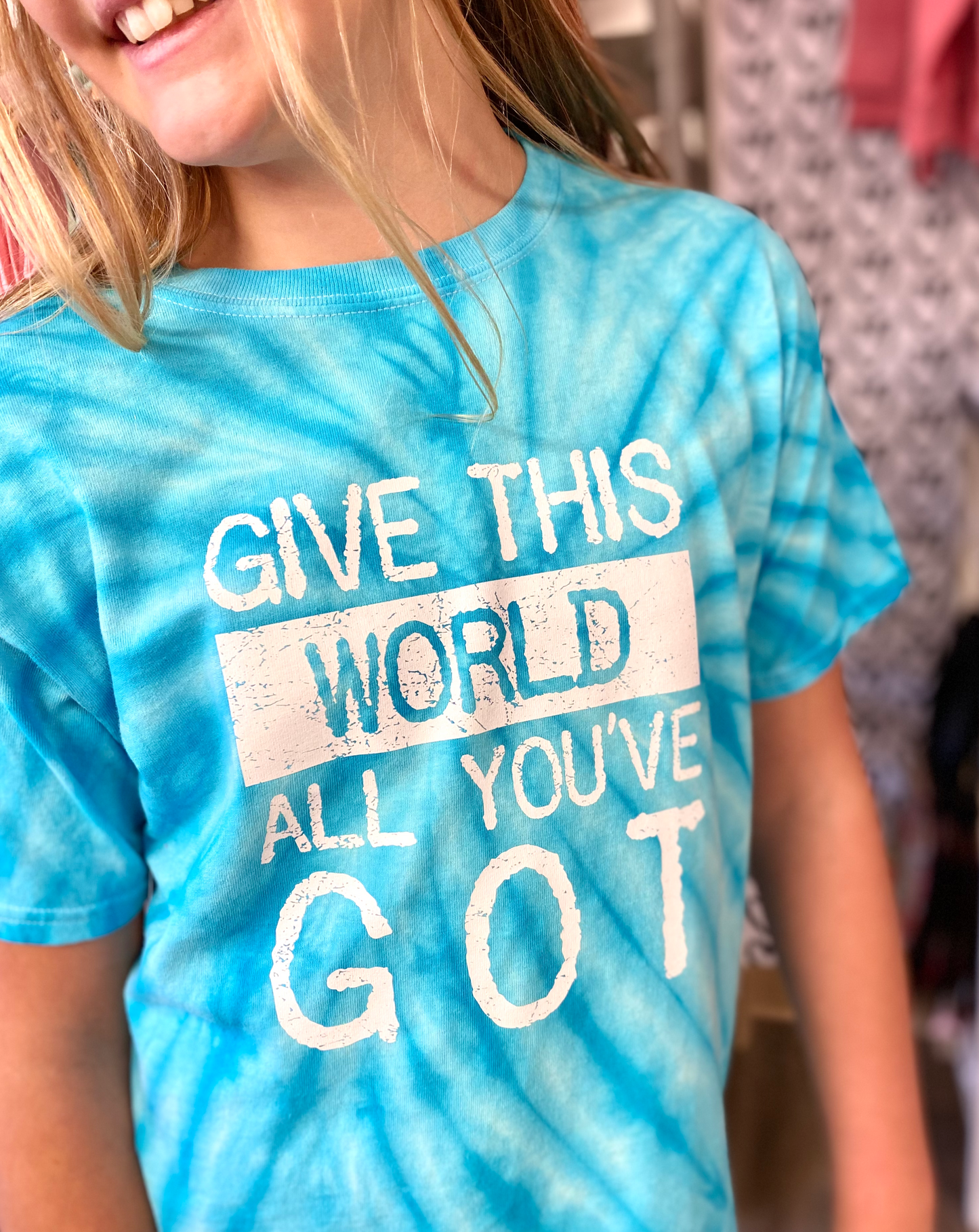 Graphic Tee - Give This World