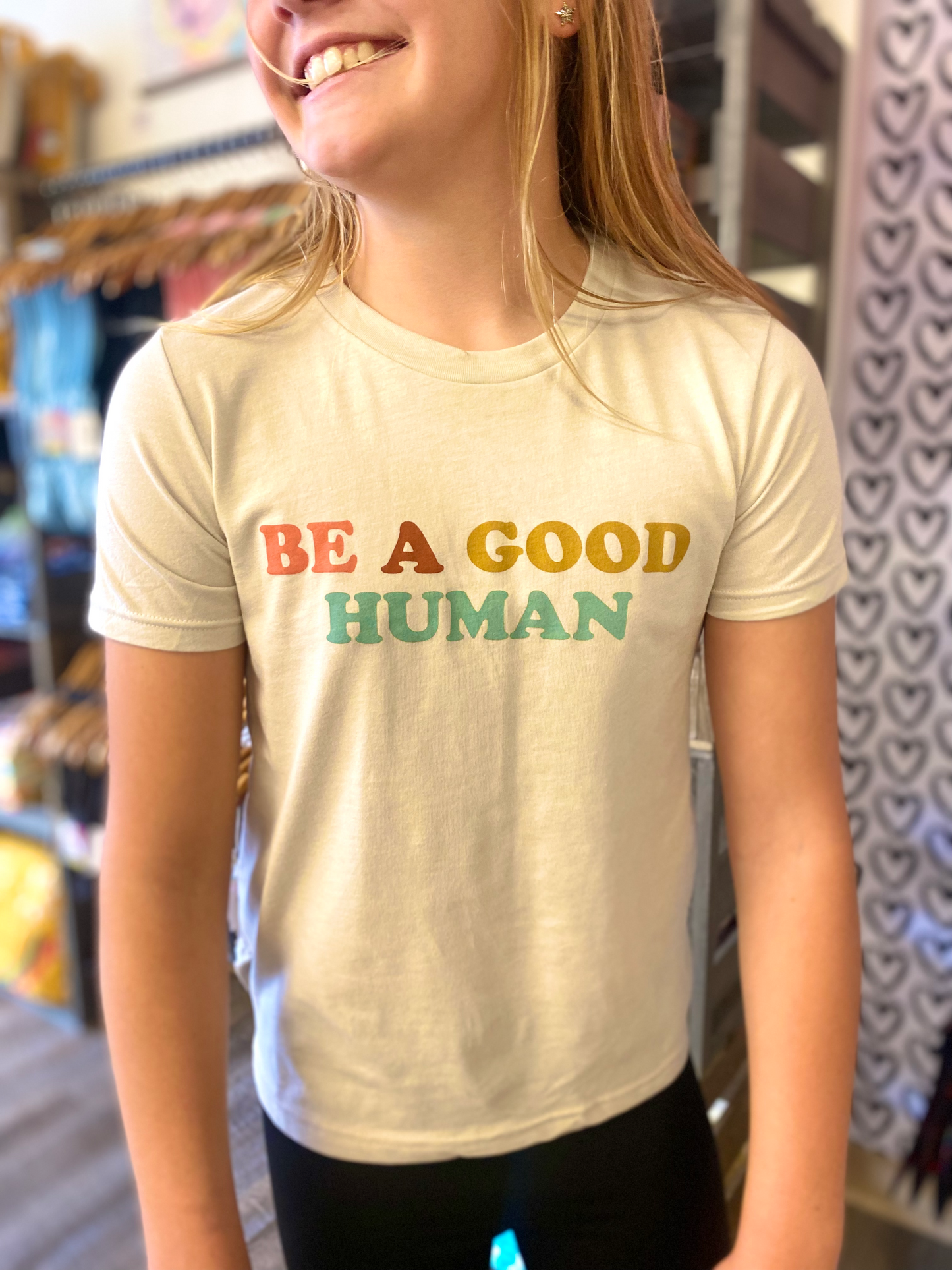Graphic Tee - Be A Good Human