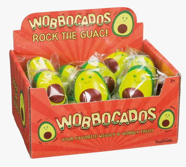 Wobbocado Squishy Toy