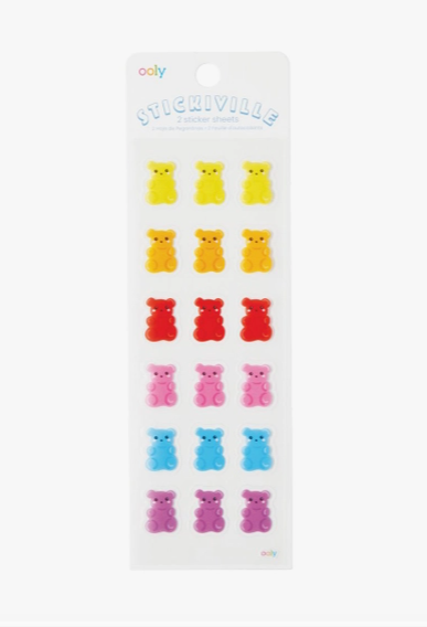 Stickiville Stickers - Gummy Bears