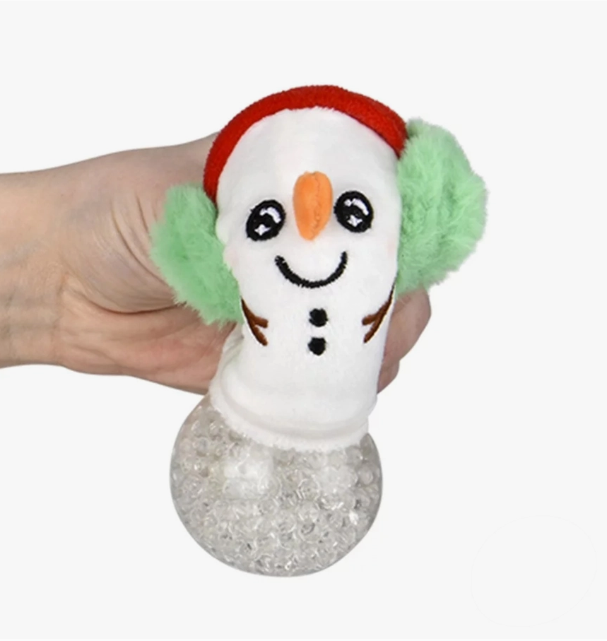 Holiday Squeezy Water Bead Plush Toy