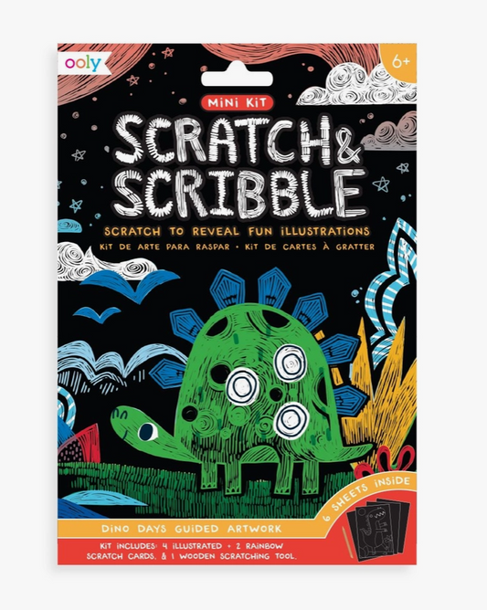 Mini Scratch & Scribble - Dino
