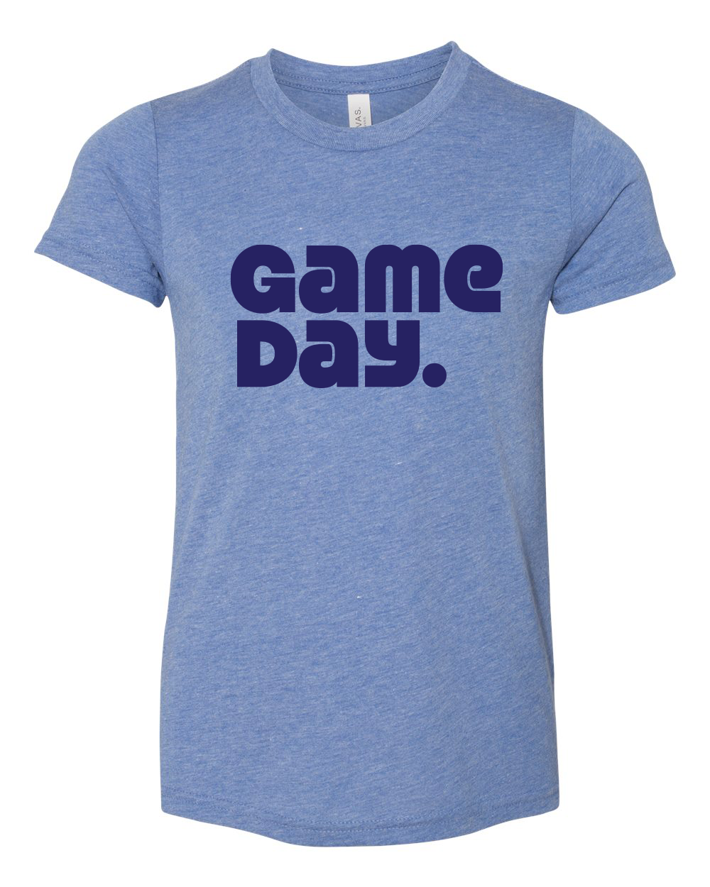 Graphic Tee - Game Day Lt Blue/Navy
