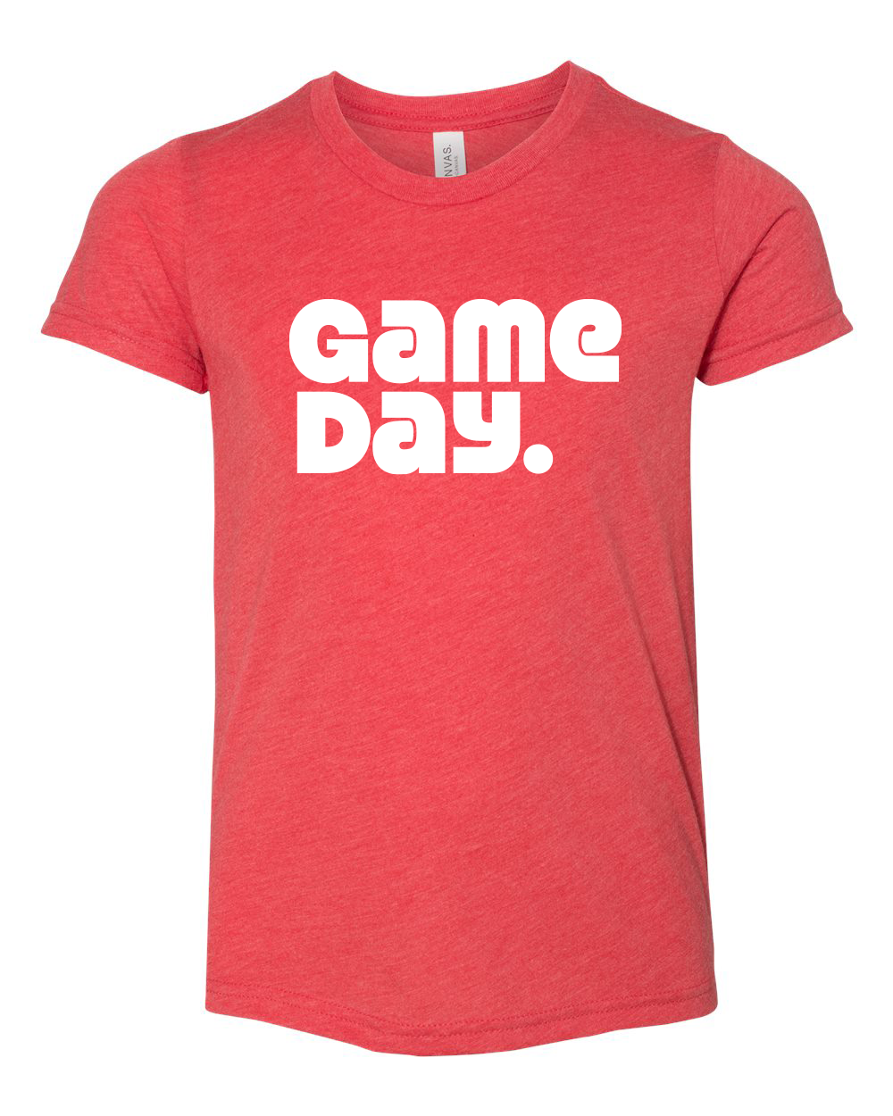 Graphic Tee - Game Day Red/White