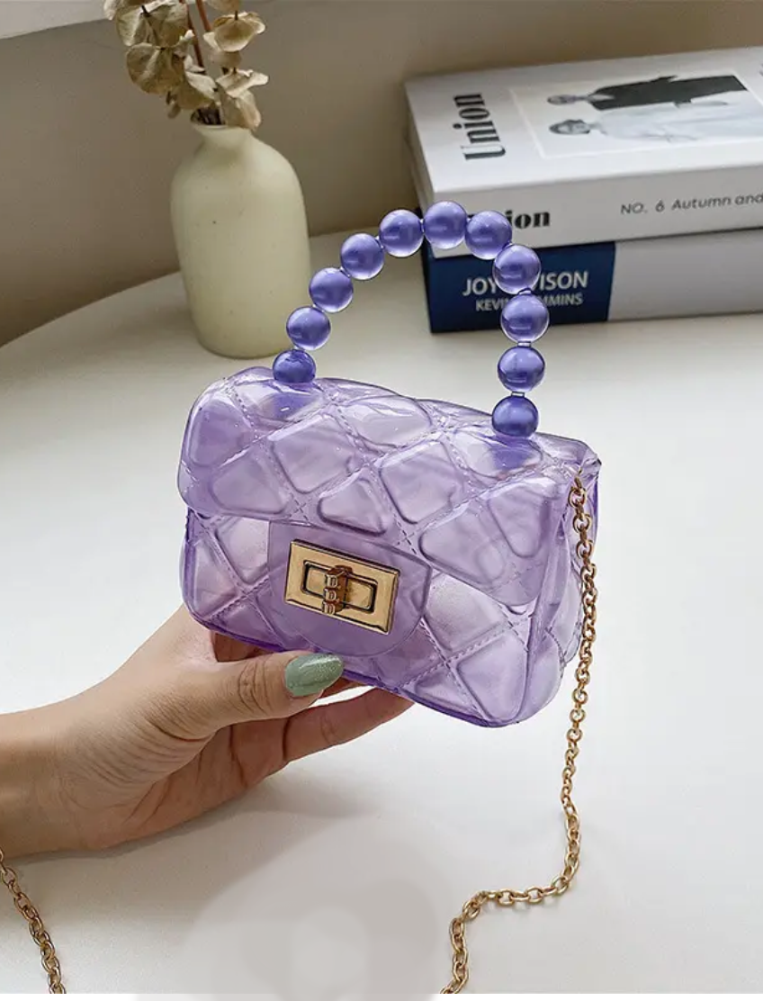 Clear Jelly Purse - 3 Colors