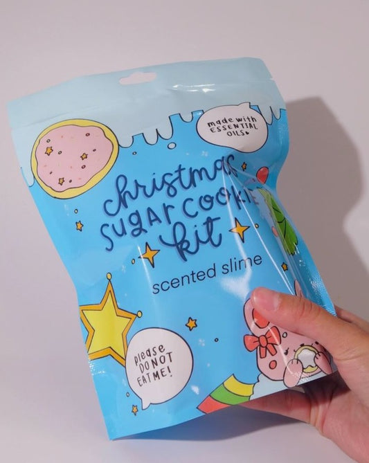 Christmas Sugar Cookie Kit Slime Bag