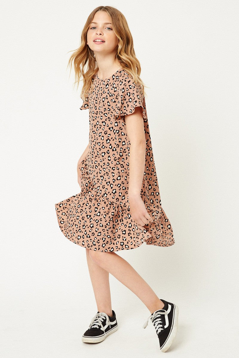 Sofie Leopard Swing Dress