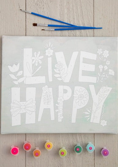 Paint By Number - Live Happy