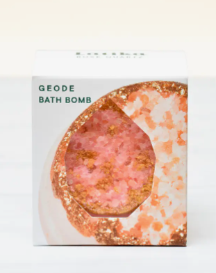 Spring Geode Bath Bomb - Rose Quartz