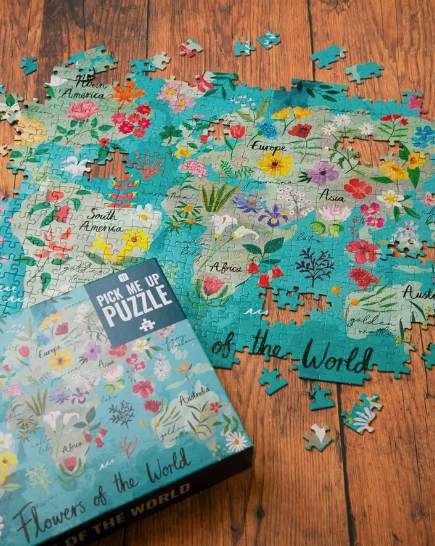Puzzle - Flowers Of The World