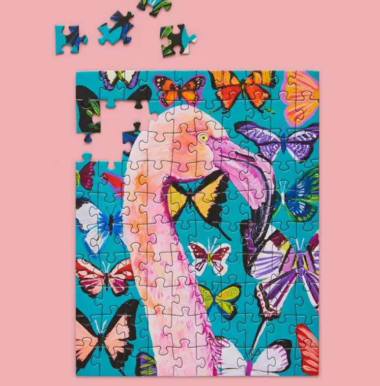 Puzzle - Lady Flamingo